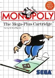 Box cover for Monopoly on the Sega Master System.