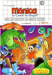Box cover for Mônica no Castelo do Dragão on the Sega Master System.