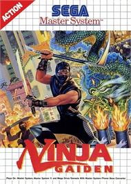 Box cover for Ninja Gaiden on the Sega Master System.