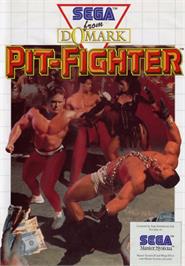 Box cover for Pit Fighter on the Sega Master System.