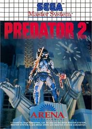 Box cover for Predator 2 on the Sega Master System.