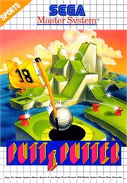 Box cover for Putt & Putter on the Sega Master System.