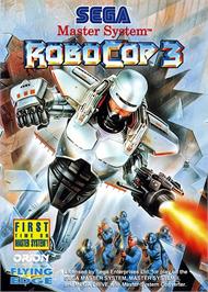 Box cover for Robocop 3 on the Sega Master System.