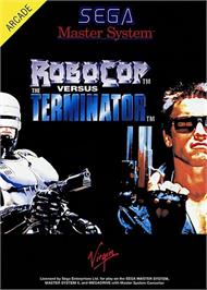 Box cover for Robocop Versus The Terminator on the Sega Master System.