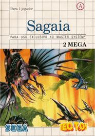 Box cover for Sagaia on the Sega Master System.