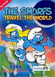 Box cover for Schtroumpfs Autour Du Monde, Les on the Sega Master System.