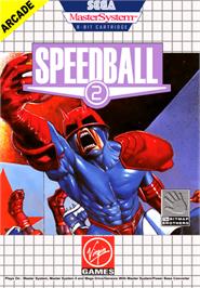 Box cover for Speedball 2: Brutal Deluxe on the Sega Master System.