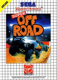 Box cover for Super Off Road on the Sega Master System.