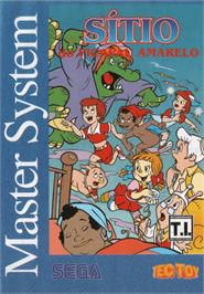 Box cover for Sítio do Picapau Amarelo on the Sega Master System.