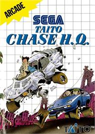 Box cover for Taito Chase H.Q. on the Sega Master System.
