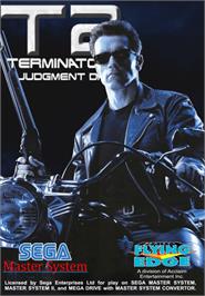 Box cover for Terminator 2 - Judgment Day on the Sega Master System.