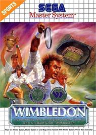 Box cover for Wimbledon on the Sega Master System.