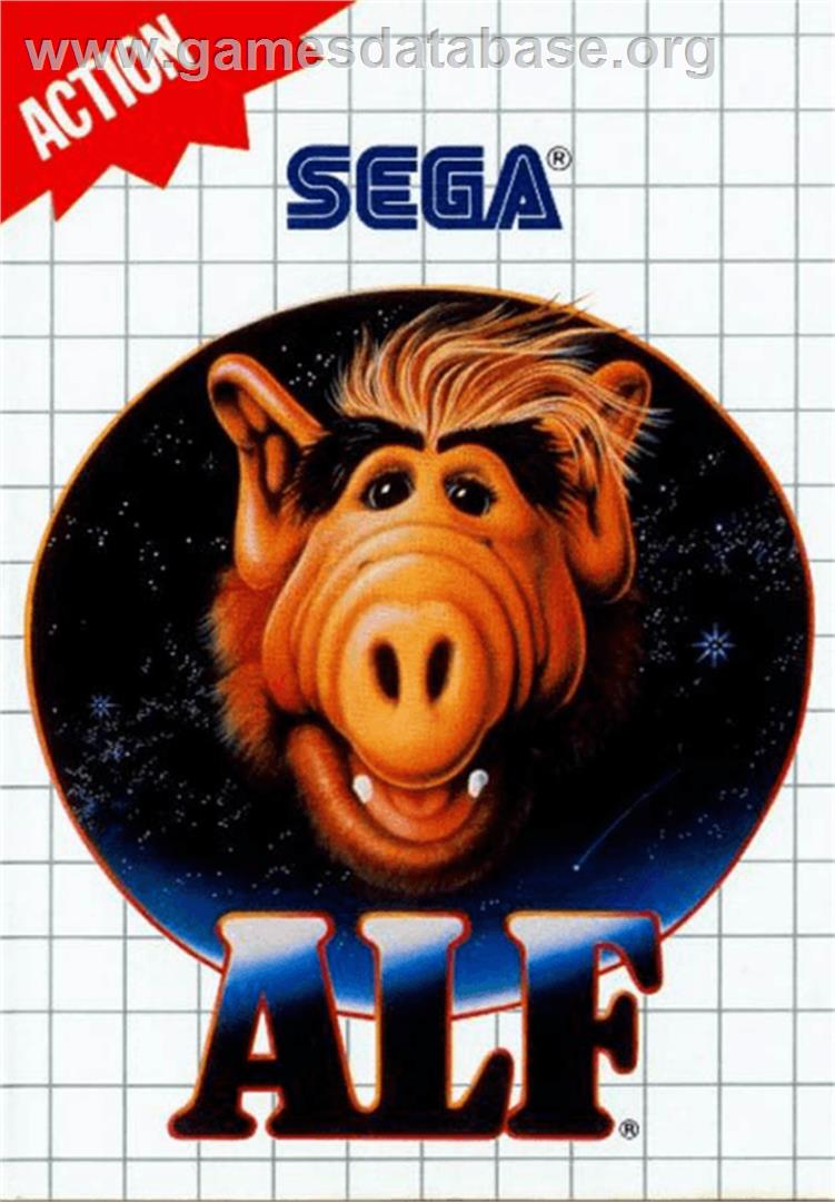 ALF - Sega Master System - Artwork - Box