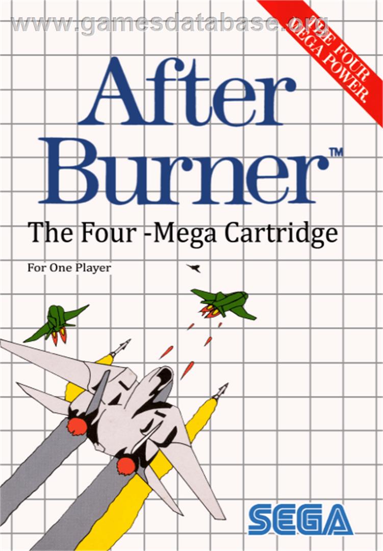 After Burner - Sega Master System - Artwork - Box
