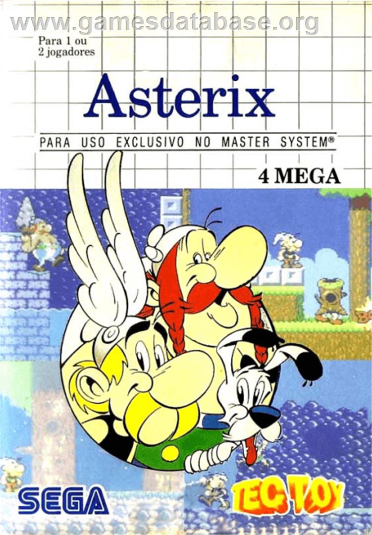 Asterix - Sega Master System - Artwork - Box