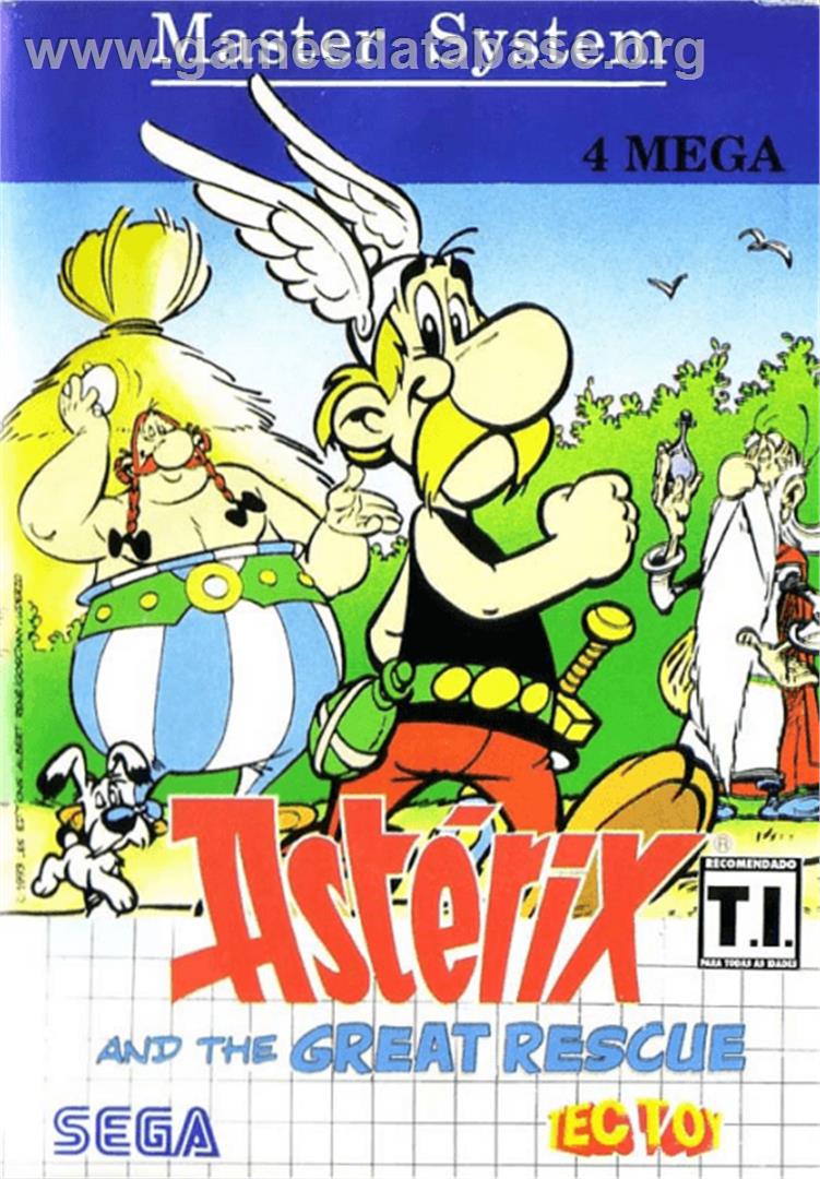 Astérix and the Great Rescue - Sega Master System - Artwork - Box
