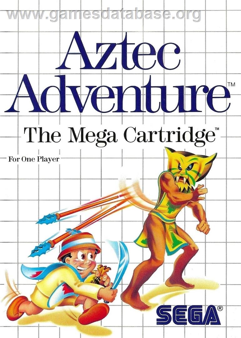 Aztec Adventure - Sega Master System - Artwork - Box