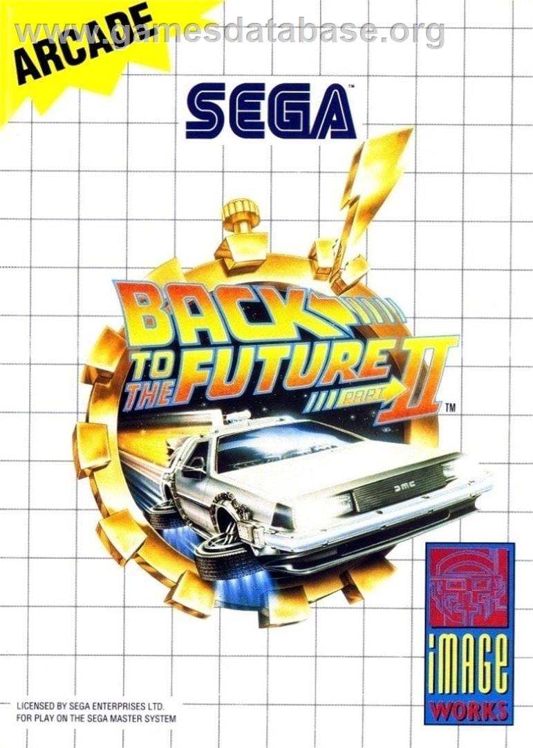 Back To The Future Part 2 - Sega Master System - Artwork - Box