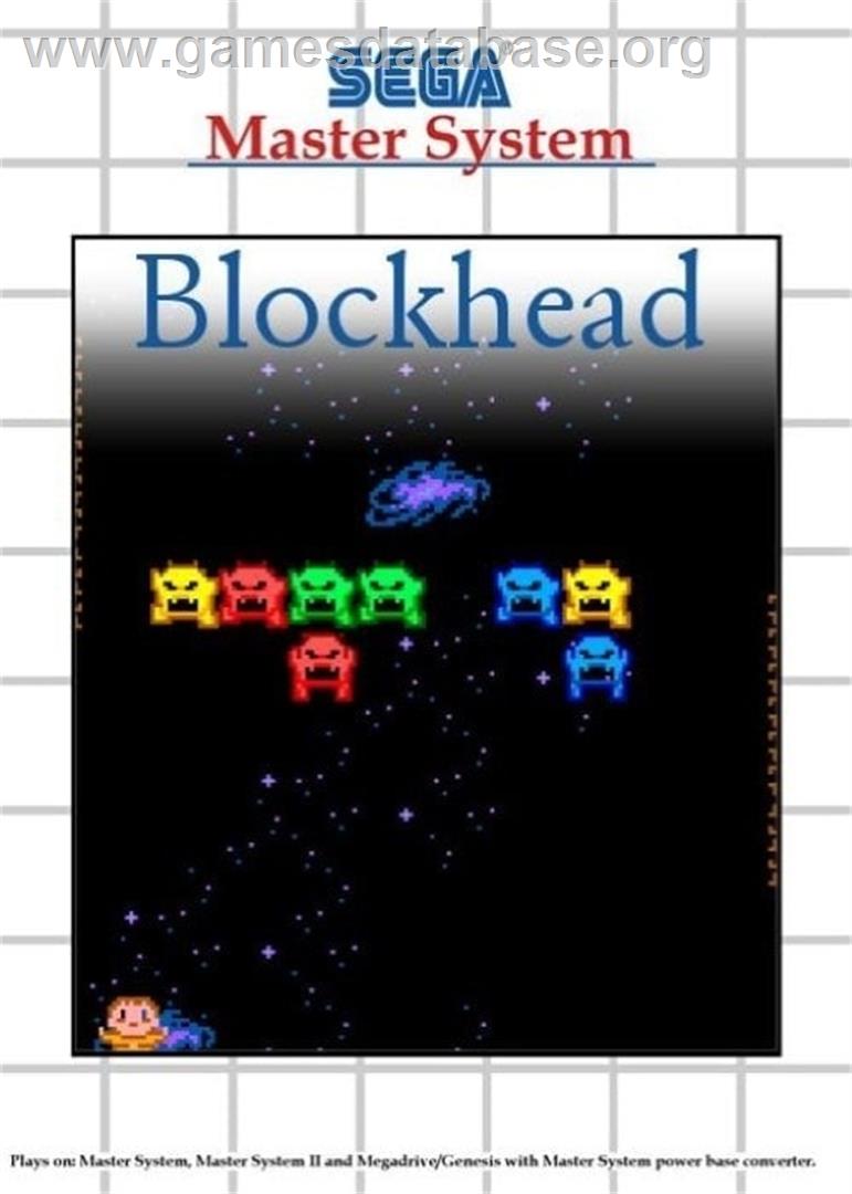Blockhead - Sega Master System - Artwork - Box