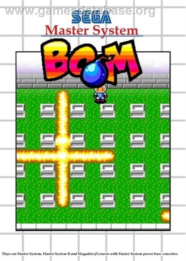 Boom - Sega Master System - Artwork - Box