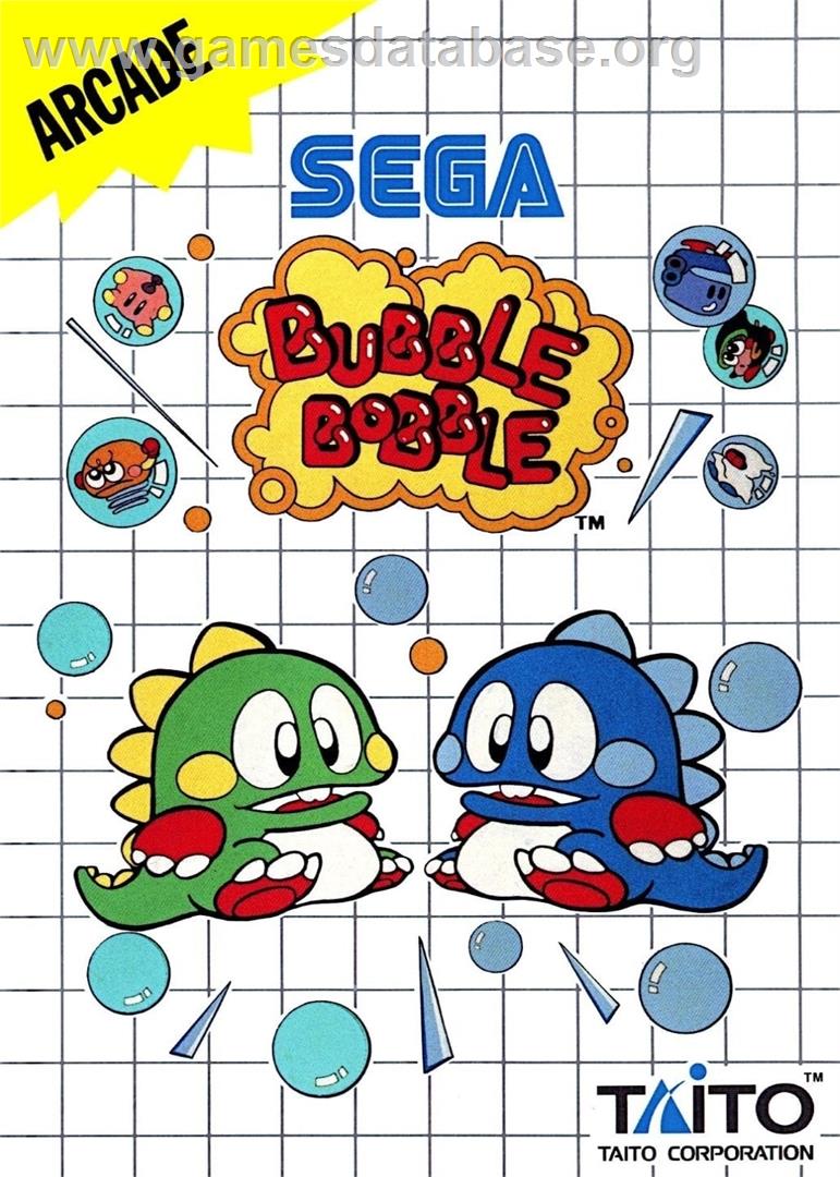 Bubble Bobble - Sega Master System - Artwork - Box