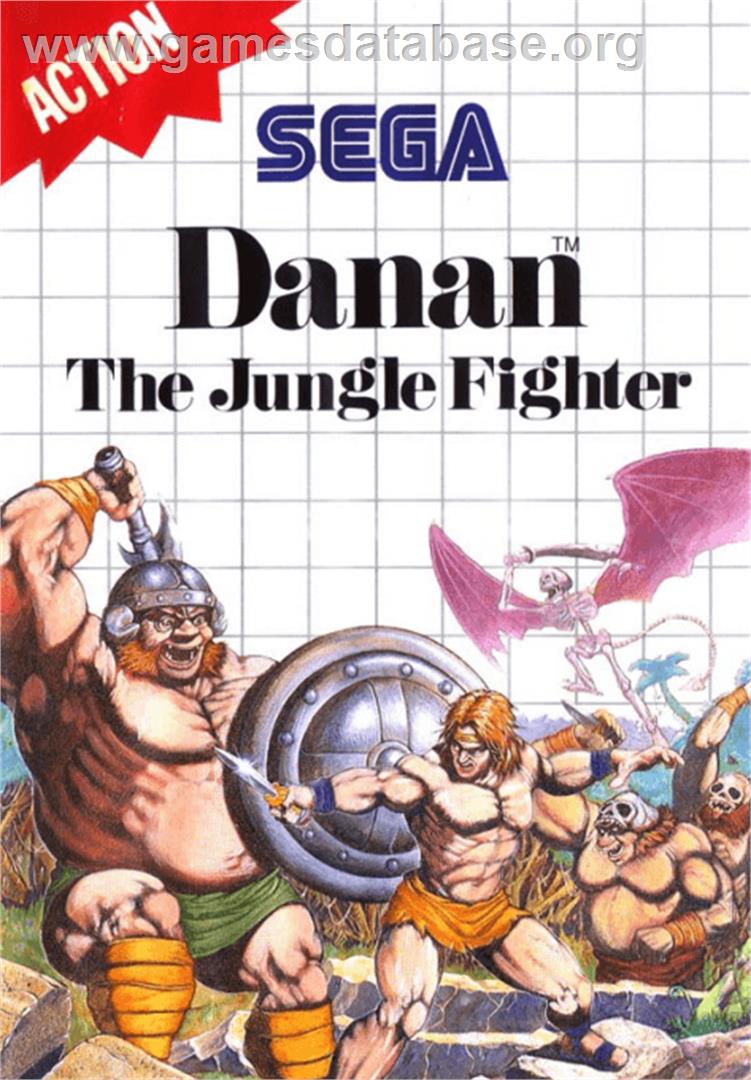 Danan the Jungle Fighter - Sega Master System - Artwork - Box