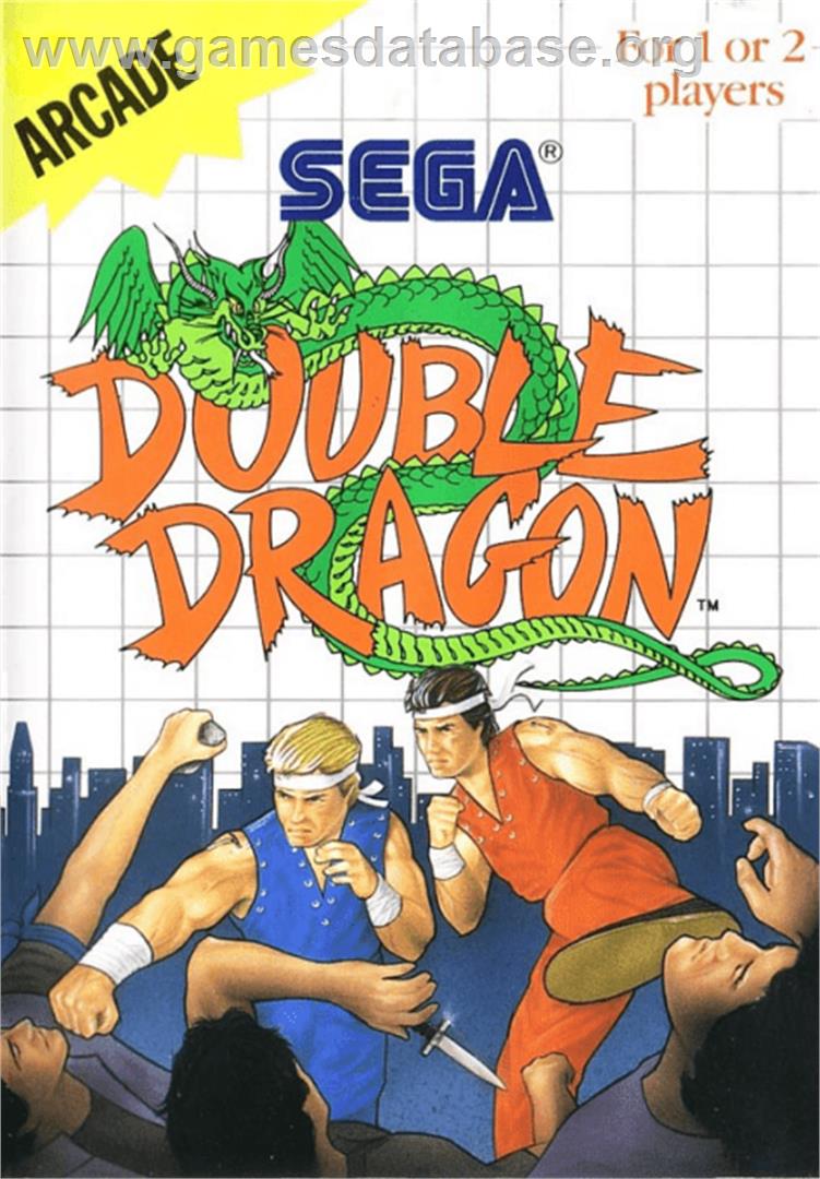Double Dragon - Sega Master System - Artwork - Box