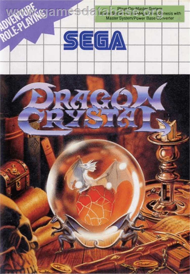 Dragon Crystal - Sega Master System - Artwork - Box
