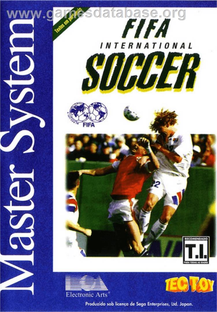 FIFA International Soccer - Sega Master System - Artwork - Box