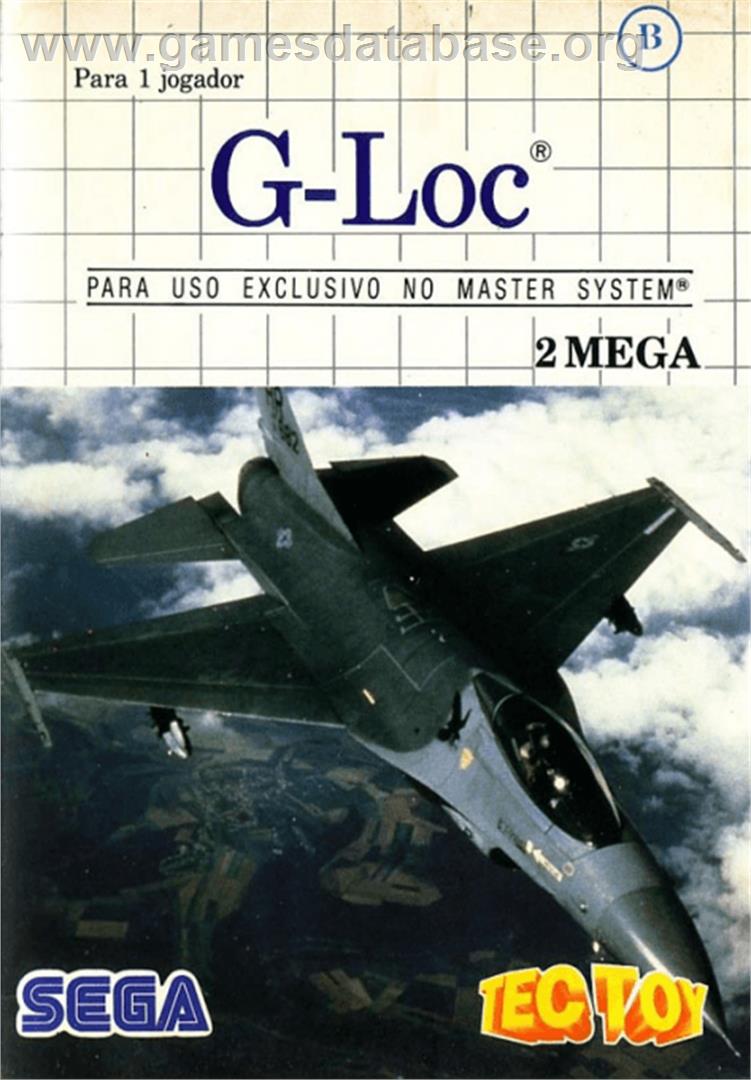 G-Loc Air Battle - Sega Master System - Artwork - Box