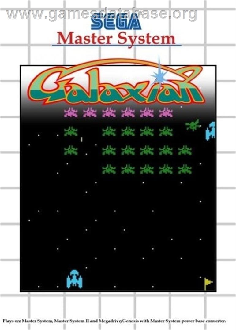 Galaxian - Sega Master System - Artwork - Box