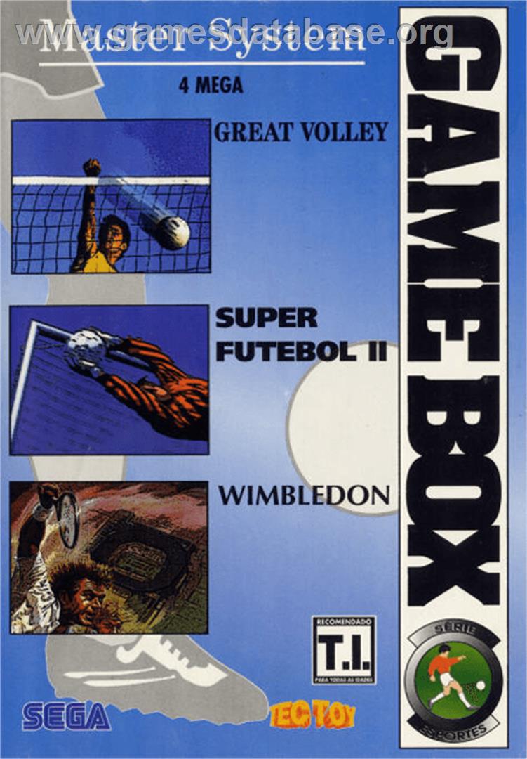 Game Box Série Esportes - Sega Master System - Artwork - Box