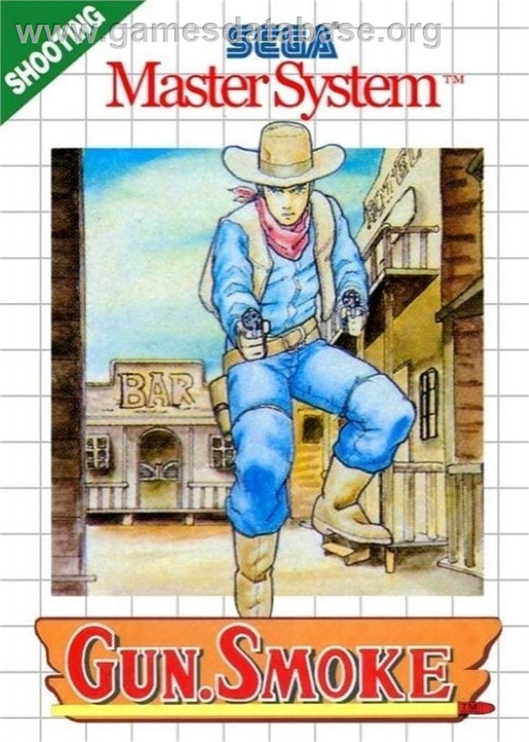 Gun.smoke - Sega Master System - Artwork - Box