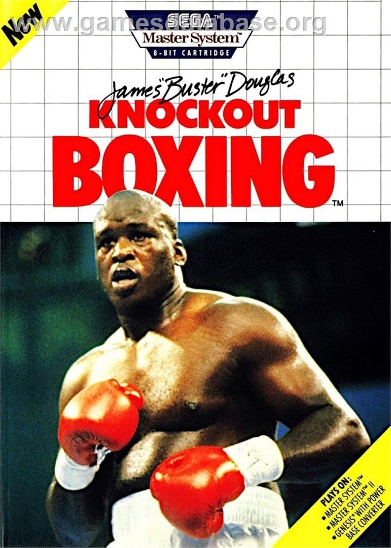 Heavyweight Champ - Sega Master System - Artwork - Box