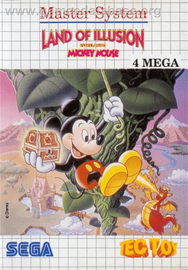 Land of Illusion starring Mickey Mouse - Sega Master System - Artwork - Box