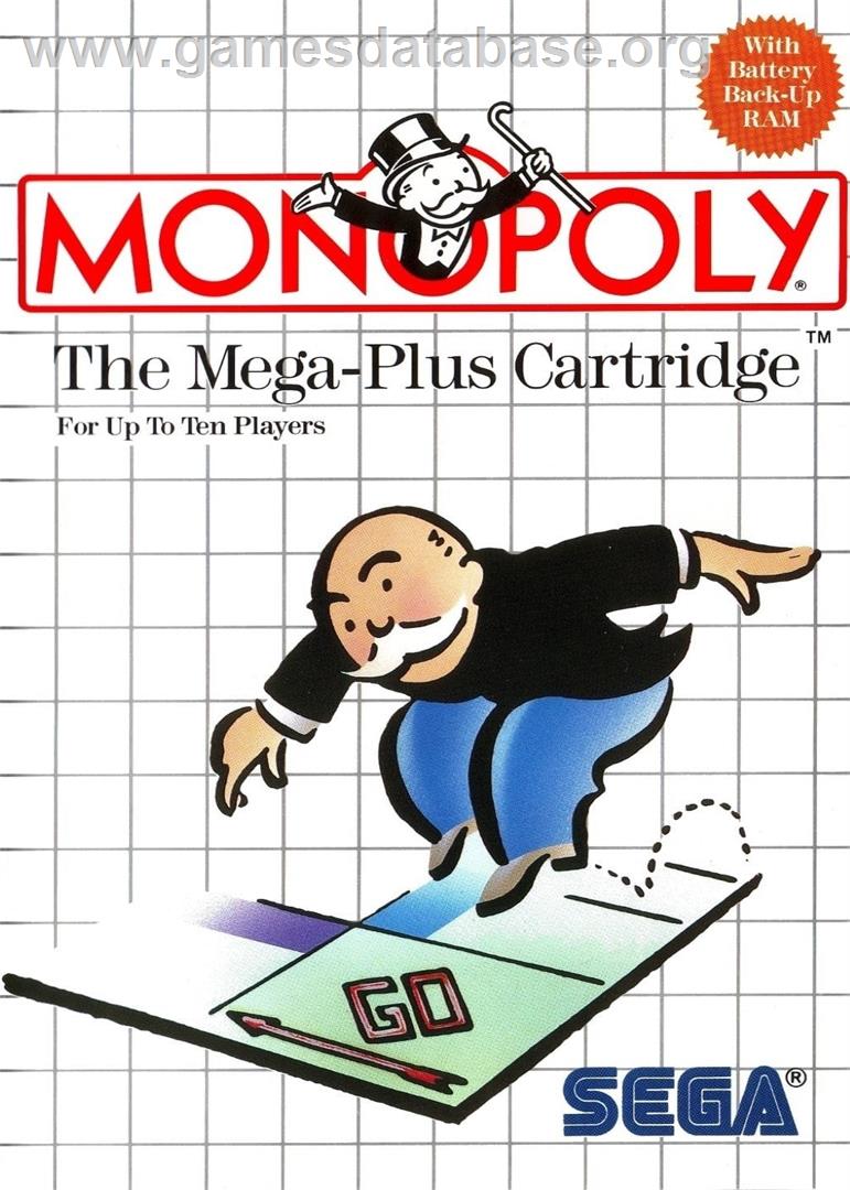 Monopoly - Sega Master System - Artwork - Box