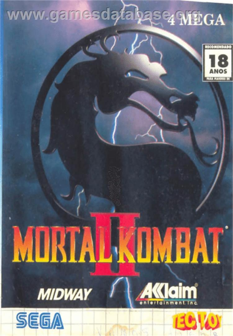 Mortal Kombat II - Sega Master System - Artwork - Box