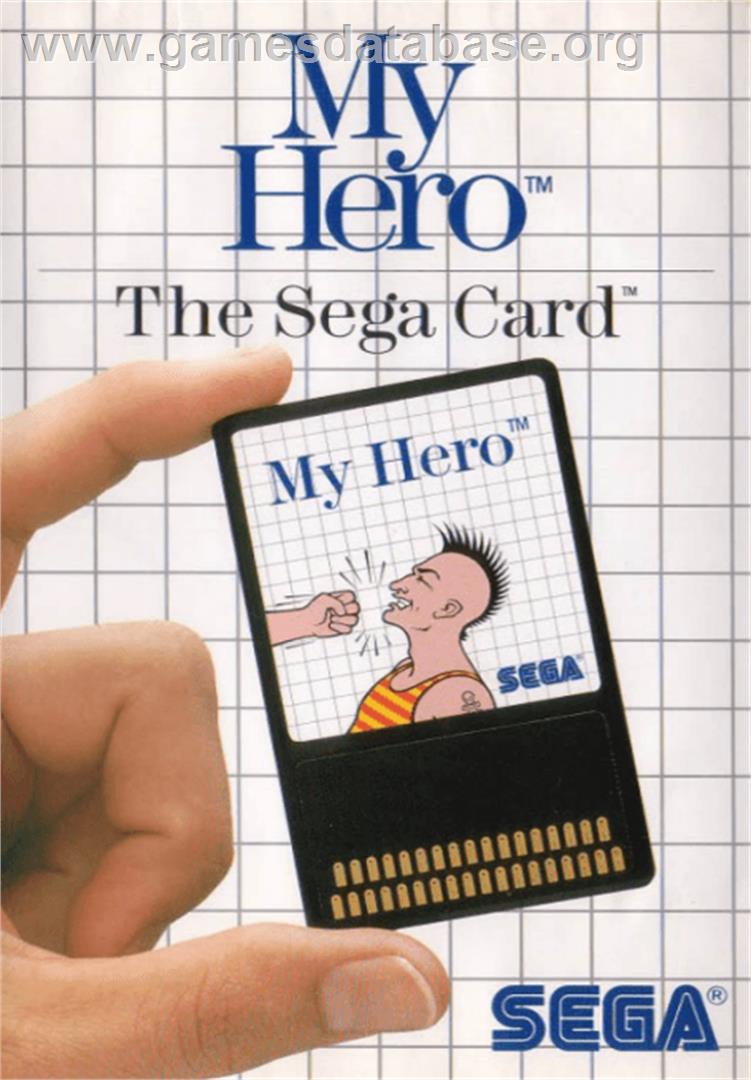 My Hero - Sega Master System - Artwork - Box