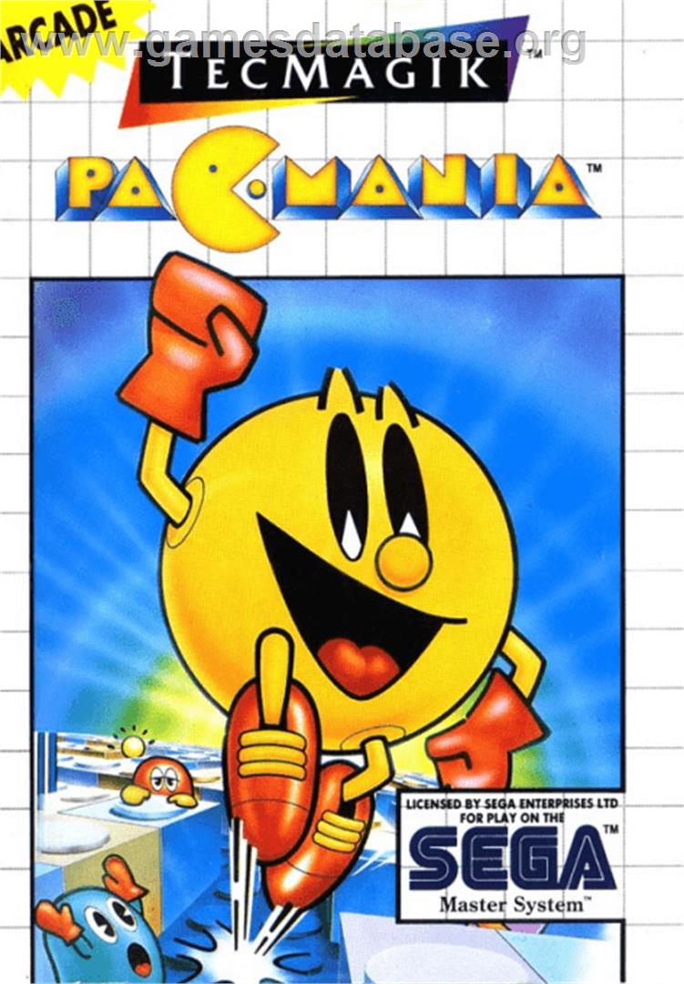 Pac-Mania - Sega Master System - Artwork - Box