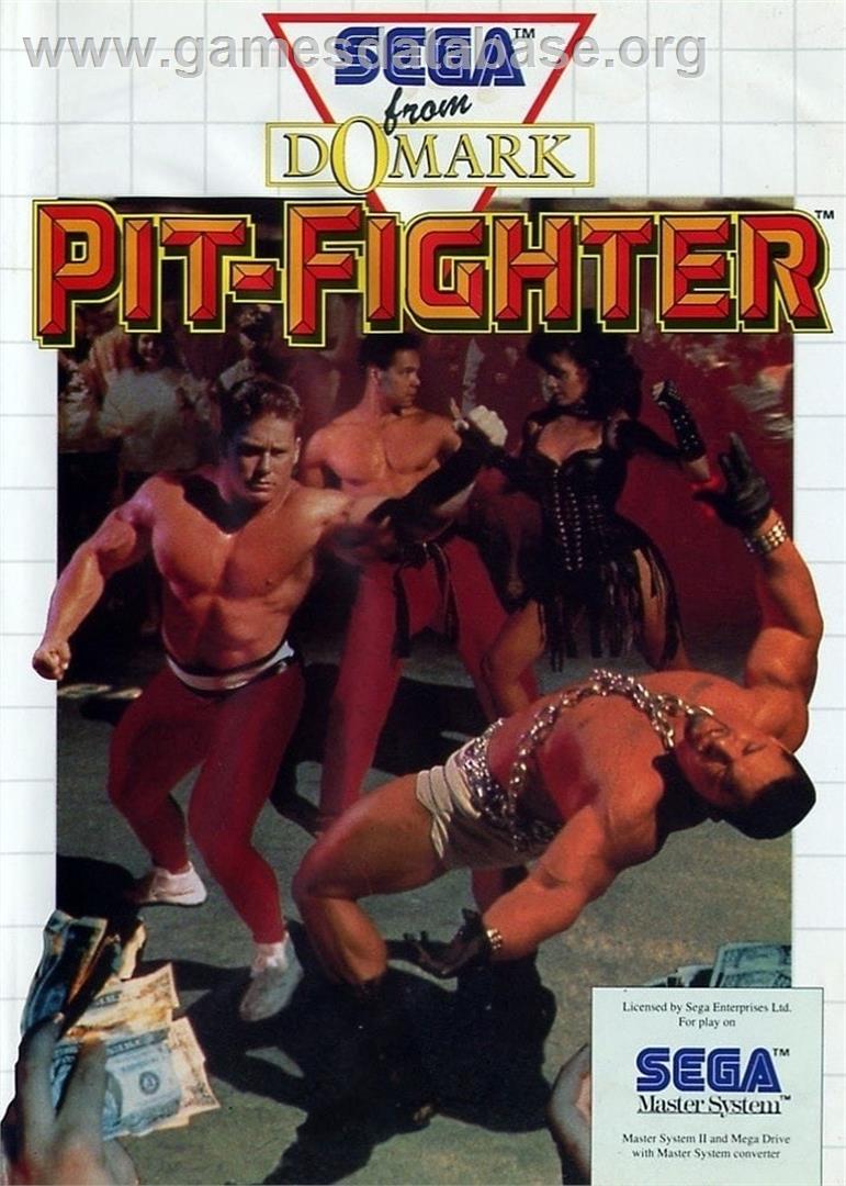 Pit-fighter - Sega Master System - Artwork - Box