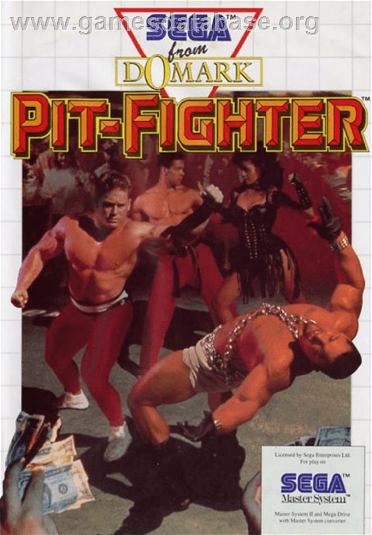 Pit Fighter - Sega Master System - Artwork - Box