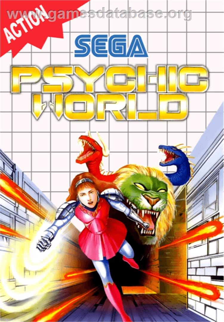 Psychic World - Sega Master System - Artwork - Box