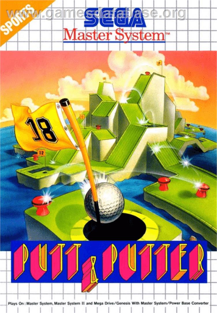 Putt & Putter - Sega Master System - Artwork - Box