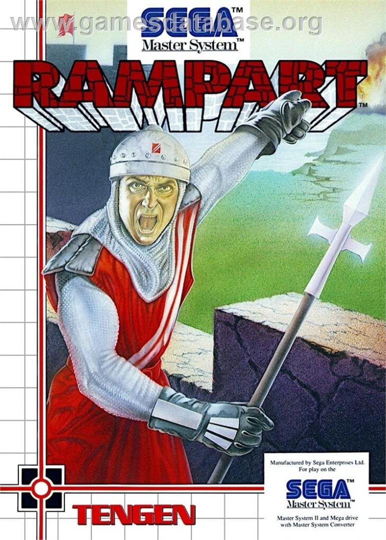 Rampart - Sega Master System - Artwork - Box
