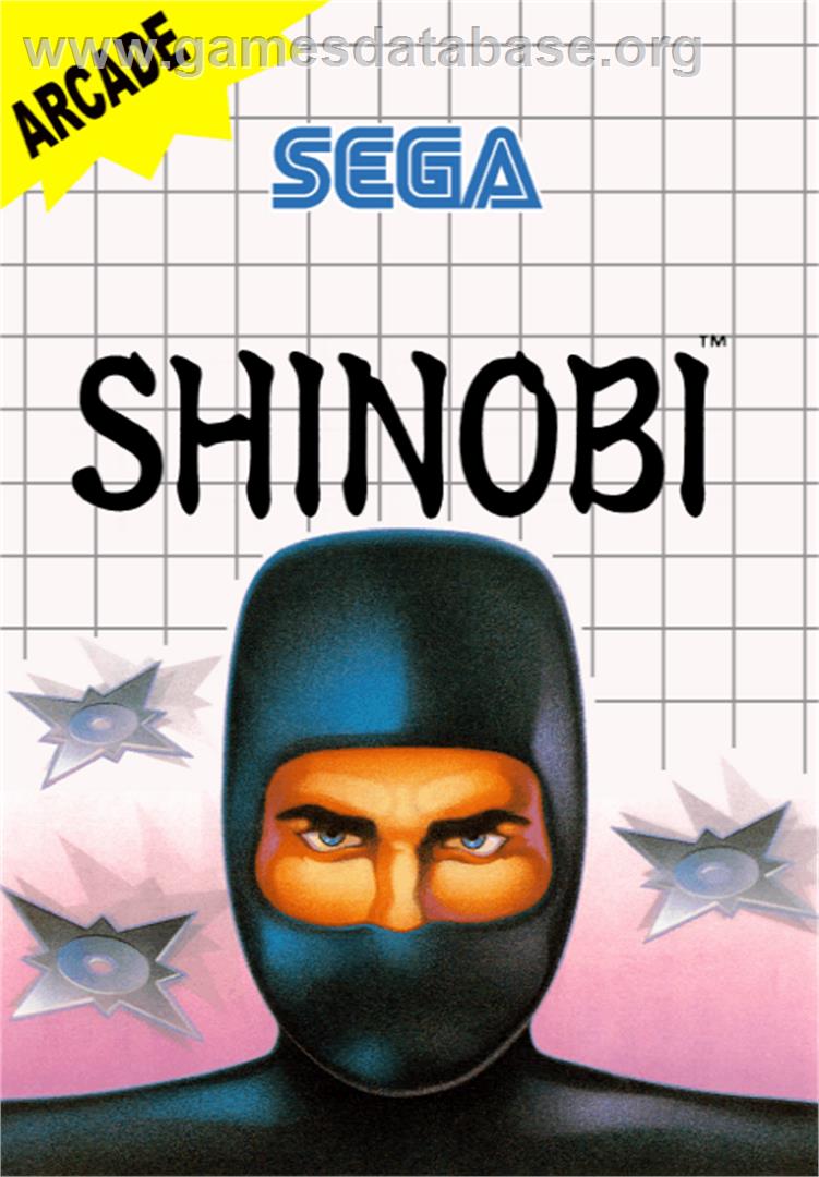 Shinobi - Sega Master System - Artwork - Box