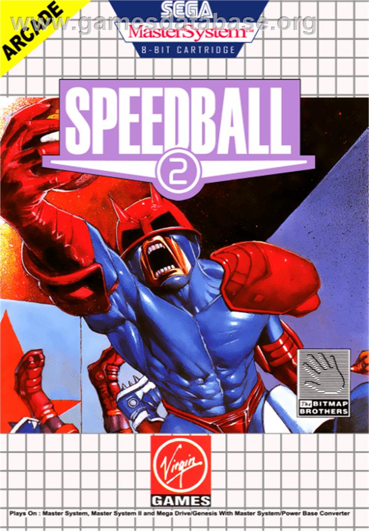 Speedball 2: Brutal Deluxe - Sega Master System - Artwork - Box