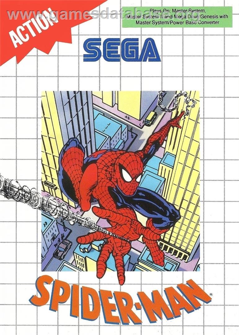 Spider-Man - Sega Master System - Artwork - Box