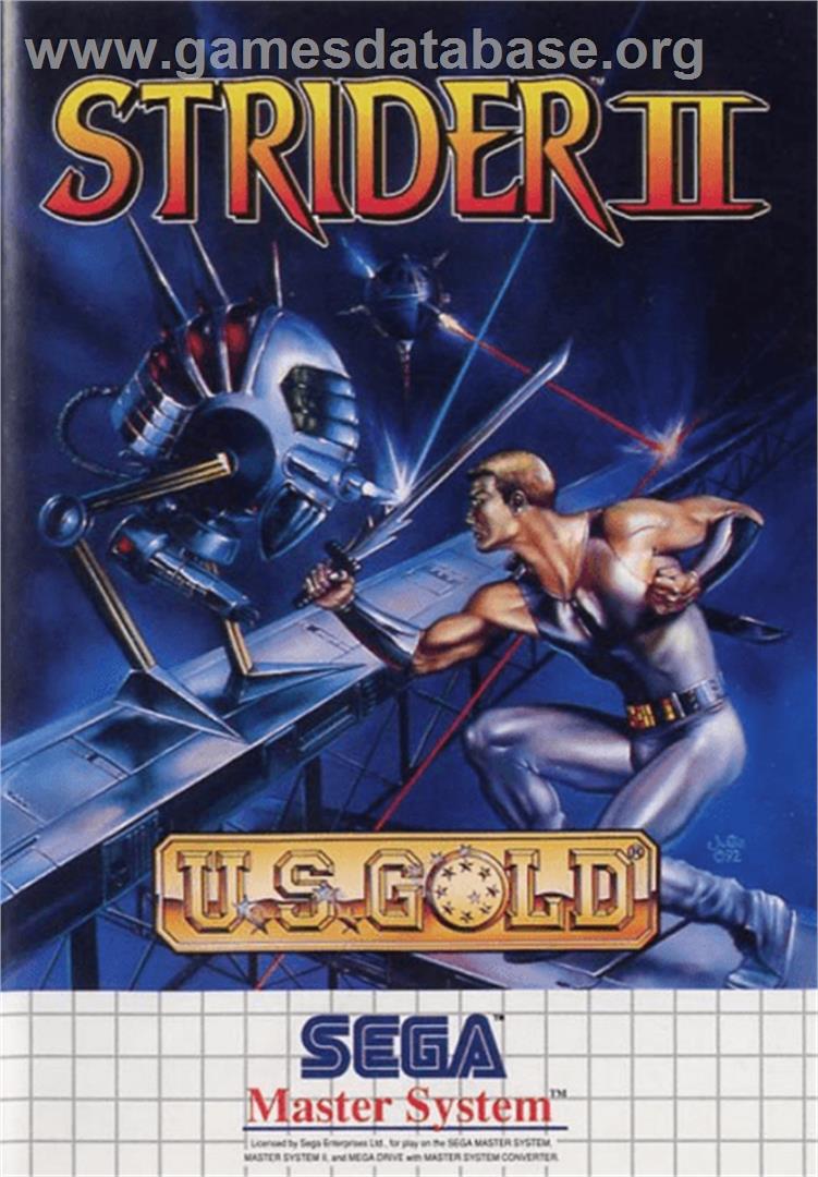 Strider 2 - Sega Master System - Artwork - Box