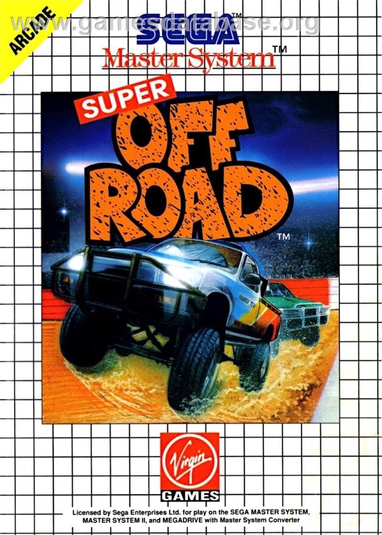 Super Off Road - Sega Master System - Artwork - Box