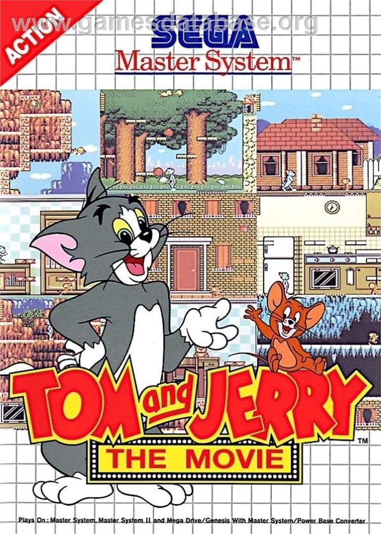 Tom And Jerry - The Movie - Sega Master System - Artwork - Box